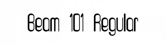Beam 101 Regular  تنزيل الخطوط