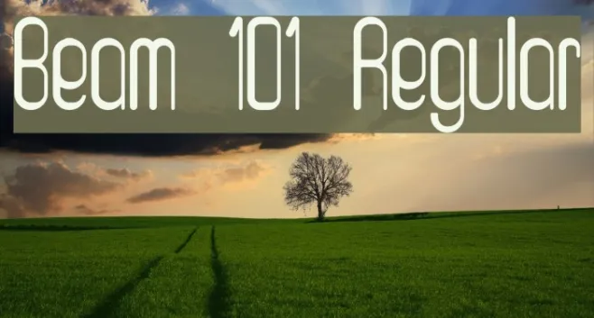Beam 101 Regular Example 2