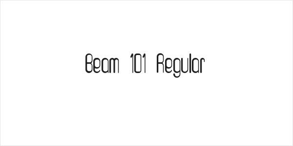 Beam 101 Regular Logo