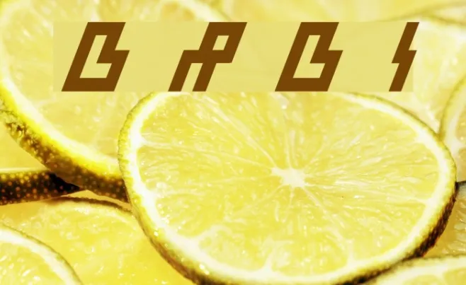 Beam Rider Bold Italic Example 1