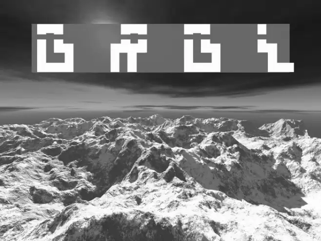 Beam Rider Bold Laser Font examples