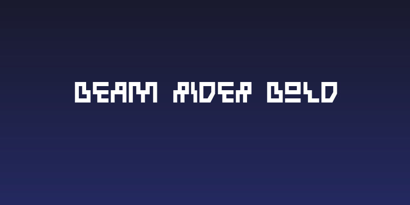 Beam Rider Bold Social Header