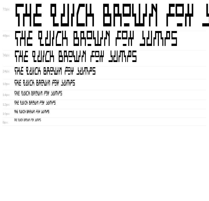 Beam Rider Condensed Waterfall