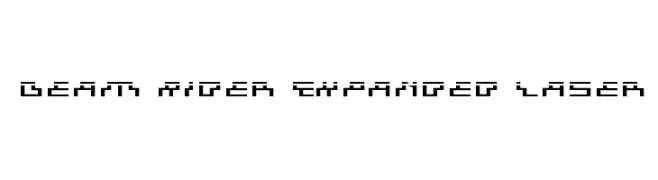 Beam Rider Expanded Laser  免费字体下载