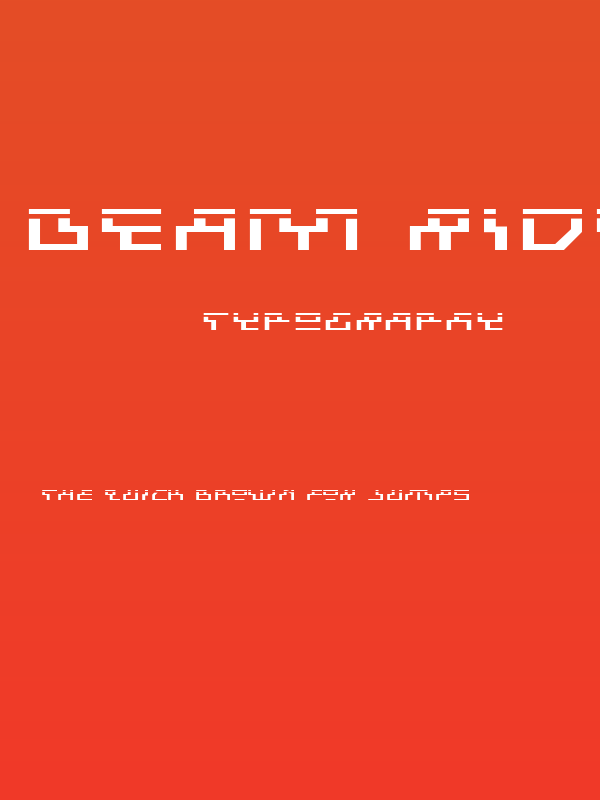 Beam Rider Expanded Laser Poster