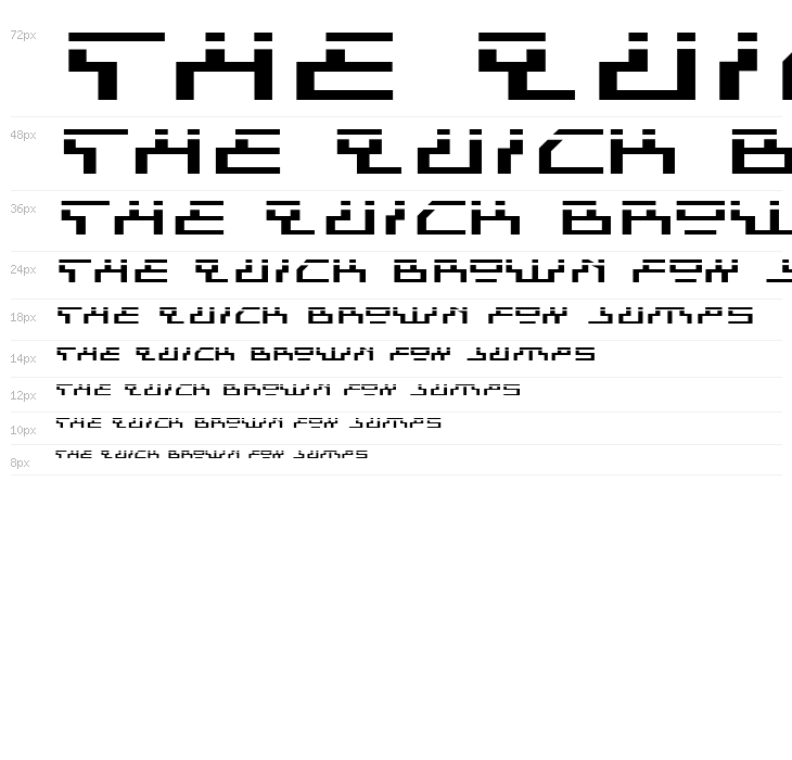 Beam Rider Expanded Laser Waterfall