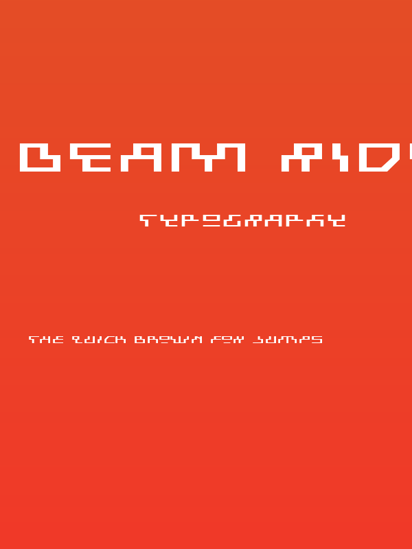 Beam Rider Expanded Poster