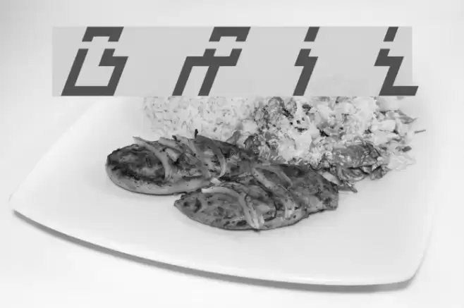 Beam Rider Italic Laser Font examples