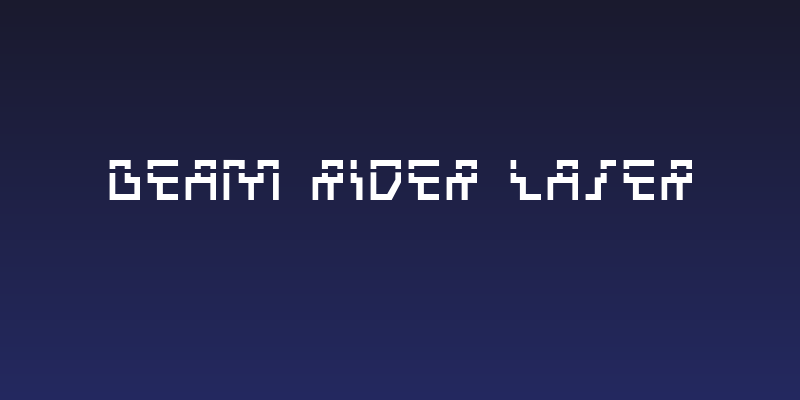 Beam Rider Laser Social Header