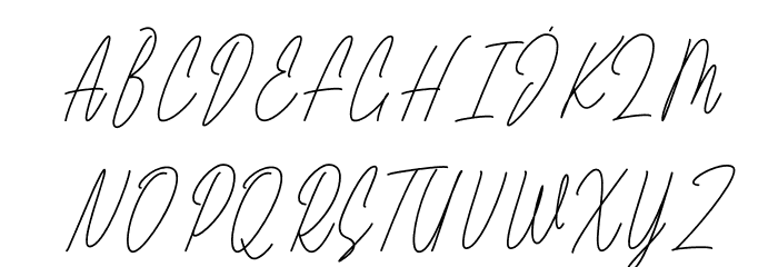 Beam Visionary Signature Шрифта ВЕРХНИЙ