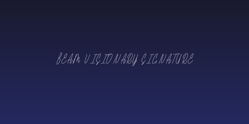 Beam Visionary Signature Social Header