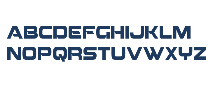 Beam Weapon Condensed Lowercase