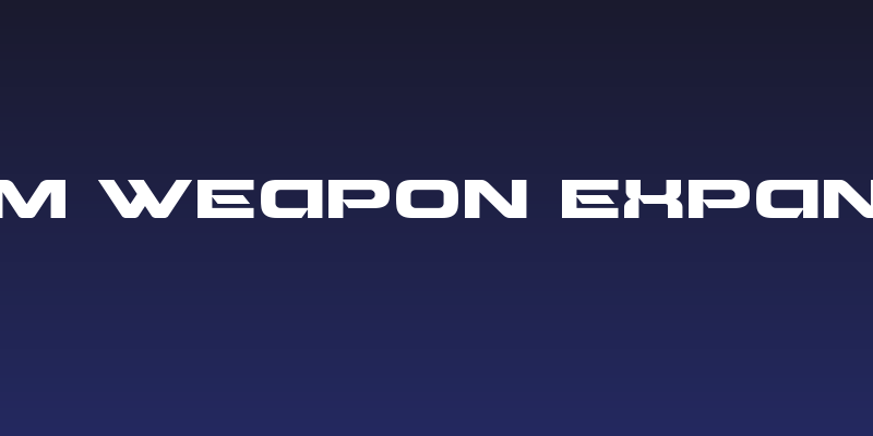 Beam Weapon Expanded Social Header