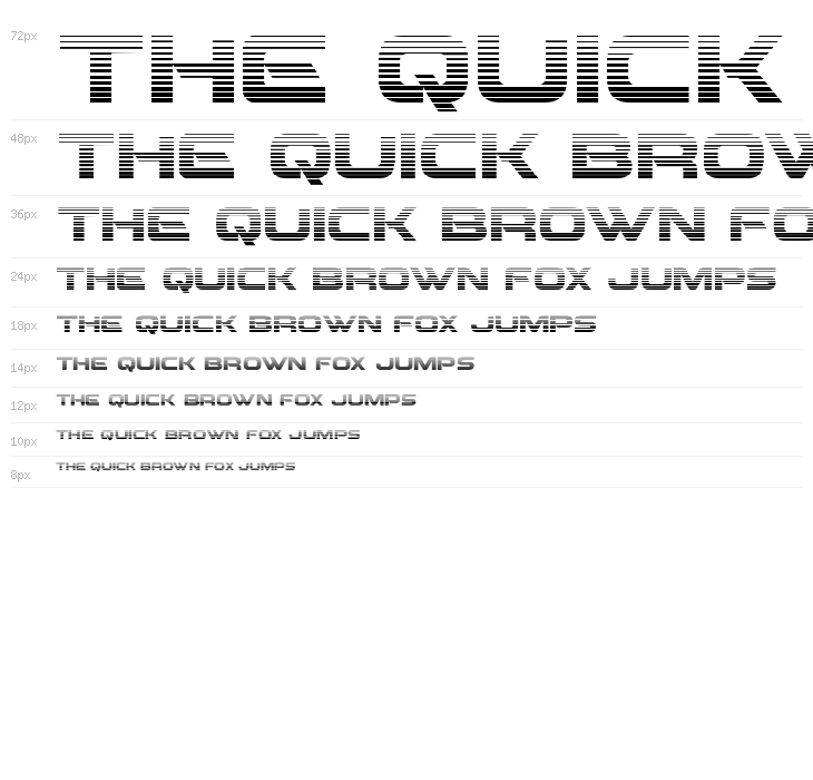 Beam Weapon Gradient Waterfall