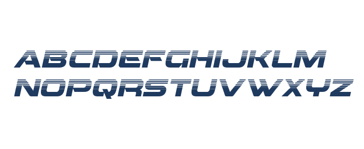 Beam Weapon Halftone Italic Lowercase