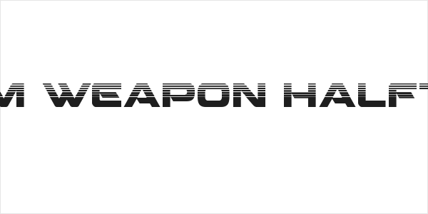 Beam Weapon Halftone Logo