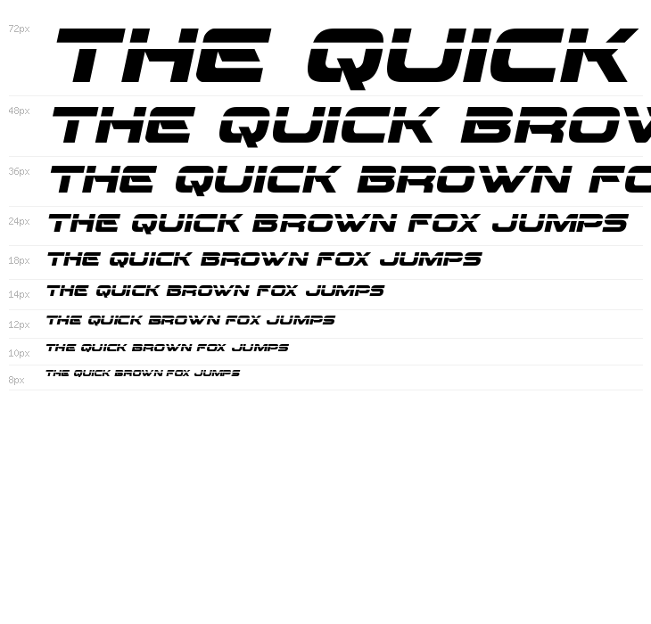 Beam Weapon Laser Italic Waterfall