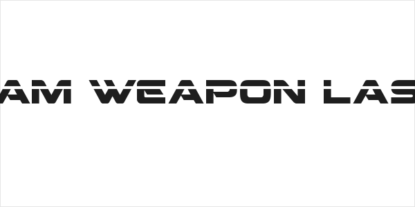Beam Weapon Laser Logo