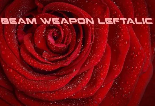Beam Weapon Leftalic Example 3