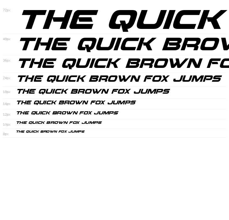 Beam Weapon Super-Italic Waterfall