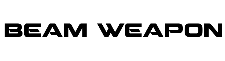 Beam Weapon  Fuentes Gratis Descargar