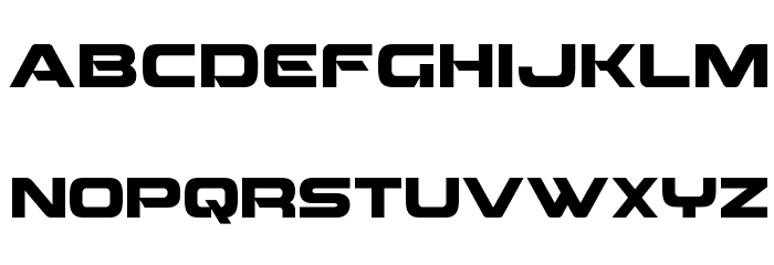 Beam Weapon Font LOWERCASE