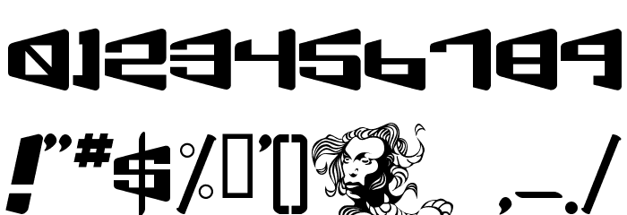 BeamShip Font OTHER CHARS