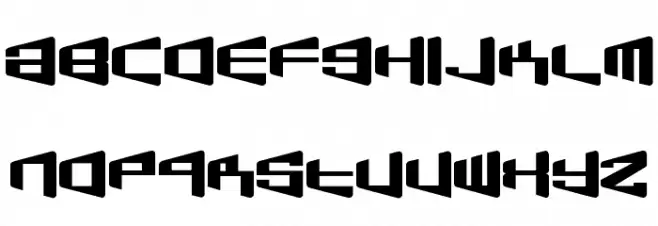 BeamShip 字体 大写