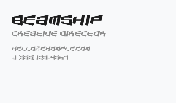 BeamShip Business Card