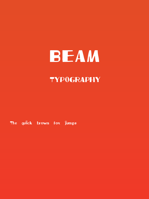 Beam Poster
