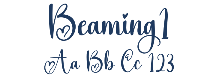 Beaming1 Font Preview