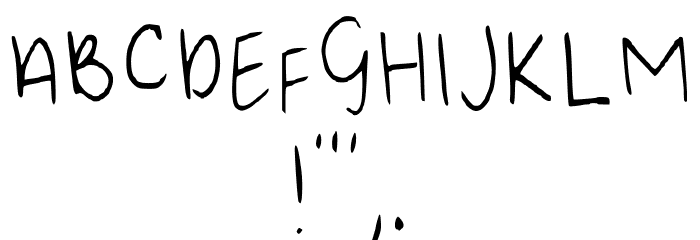 Bean Regular Font OTHER CHARS