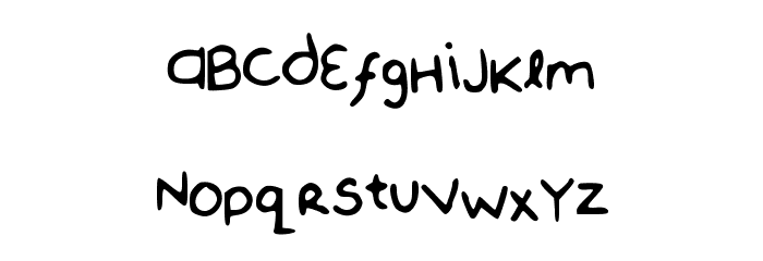 BeanBeany Font LOWERCASE