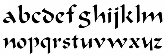 Beanie Plain: Font LOWERCASE