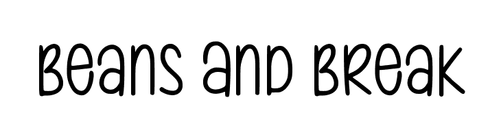 Beans And Break  Frei Schriftart Herunterladen