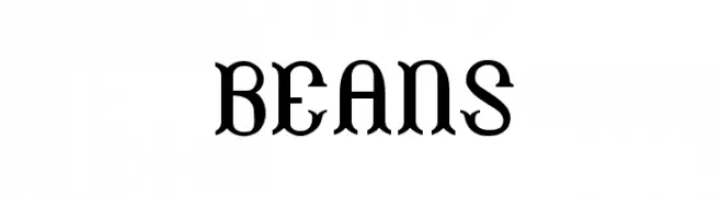 Beans  les polices de caractères gratuit tlcharger
