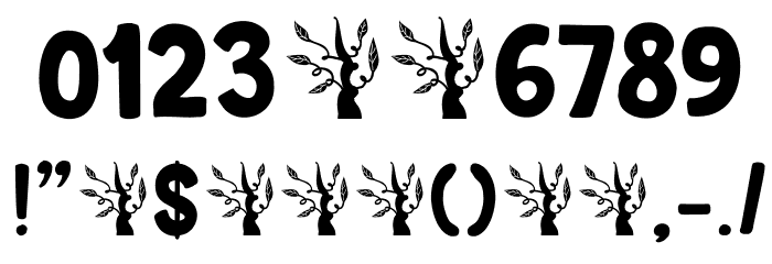 Beanstalker DEMO Regular Font OTHER CHARS