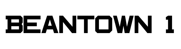 Beantown 1  font caratteri gratis