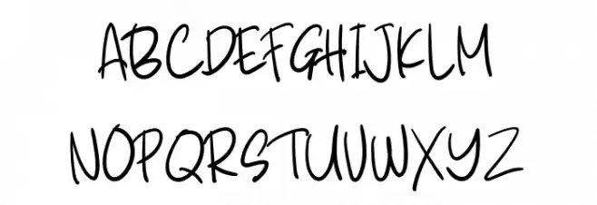 Bear Butter Schriftart Groß