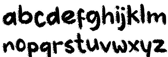 Bear Kiddos Font LOWERCASE