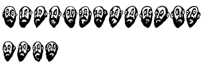 Beard Man Regular Font OTHER CHARS