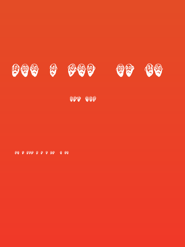 Beard Man Regular Poster