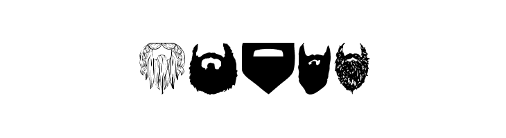 Beard  フリーフォントのダウンロード