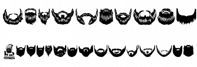 Beard Font OTHER CHARS