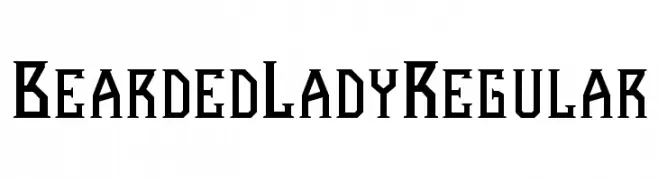 Bearded Lady Regular  تنزيل الخطوط