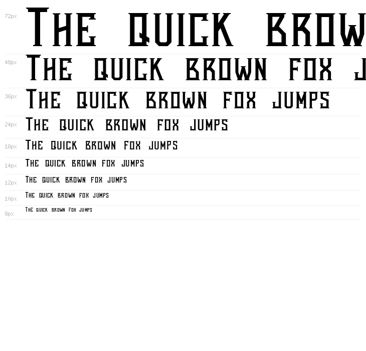 Bearded Lady Regular Waterfall