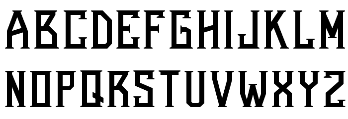 Bearded Lady Regular Font LOWERCASE