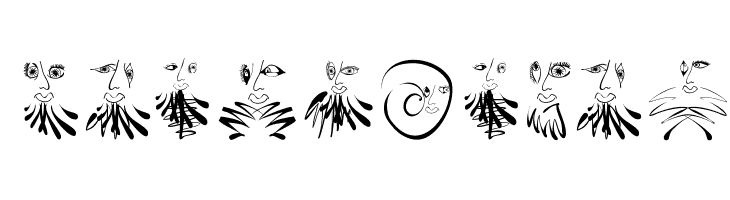 Beardfaces Font