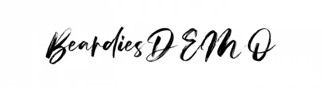Beardies DEMO  Frei Schriftart Herunterladen