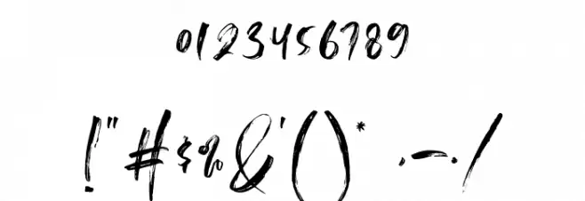 Beardies DEMO Font OTHER CHARS